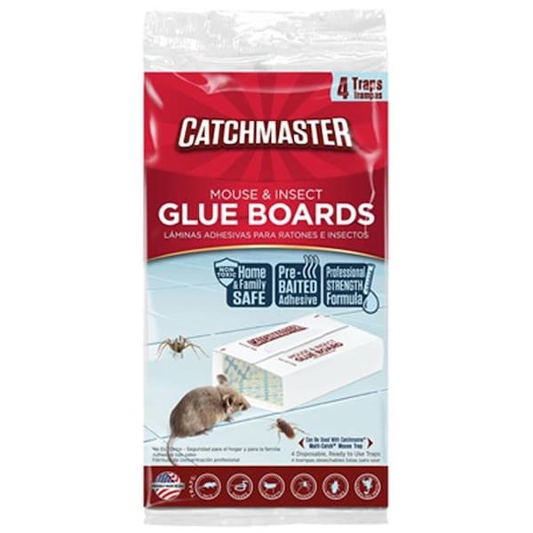 Catchmaster 1872 Mouse & Insect Trap - 4 Pack